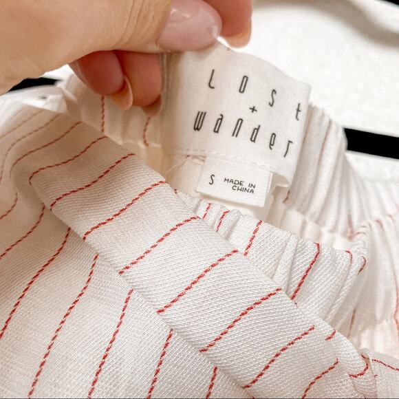 Lost + Wander Chica Wide Leg Slit Pants Size Small - Picture 10 of 14